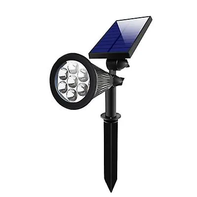 1 pcs color light 7 LED Solar Outdoor Waterproof Lawn Light, Colorful Spotlight AZ22998