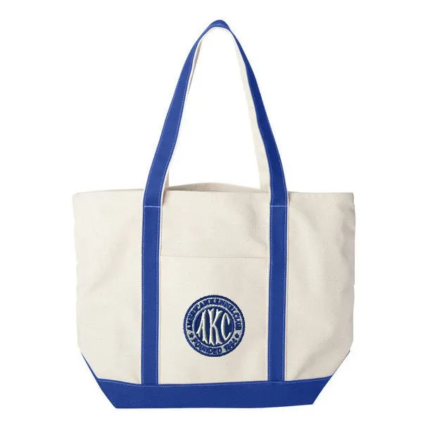 AKC Seal Embroidered Tote Bag