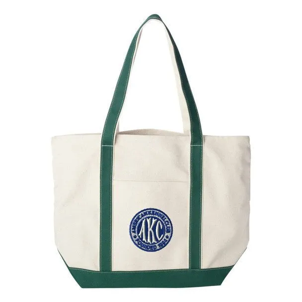 AKC Seal Embroidered Tote Bag