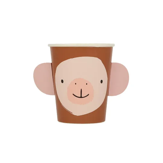 Animal Parade Character Cups (x 8)