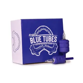 Blue Disposable Tubes Soft Grip  "Closed" Magnum