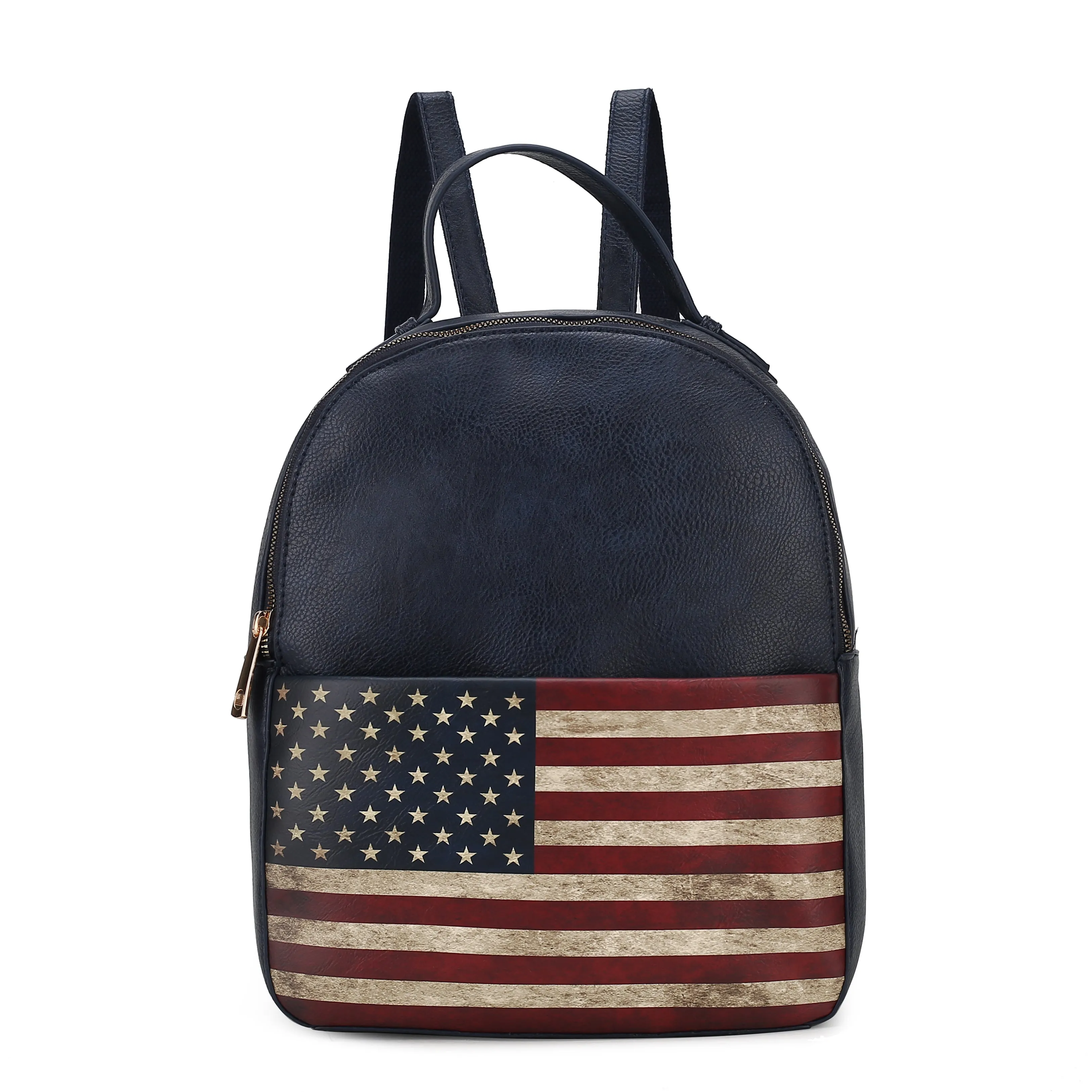 Briella Flag Print Backpack