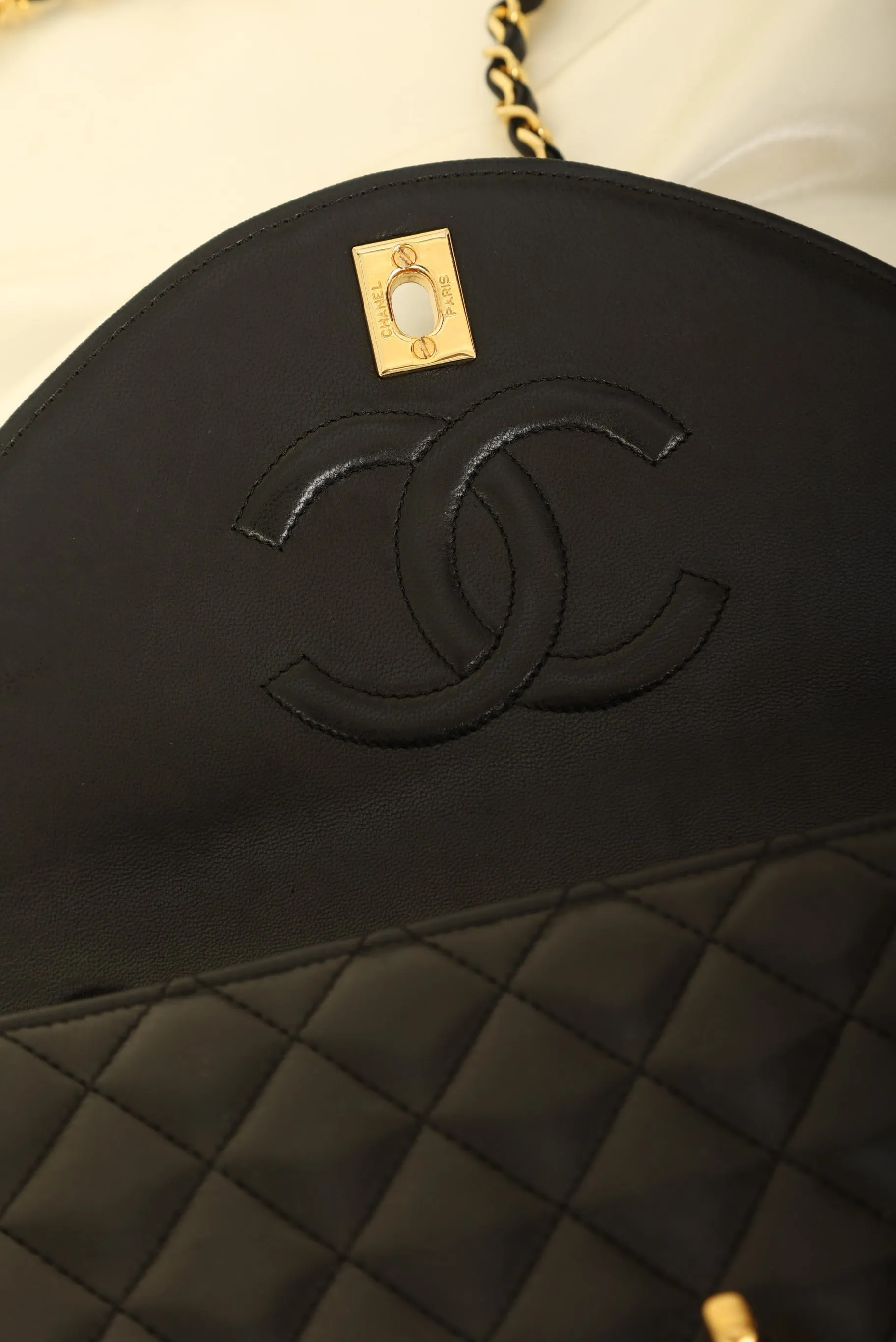 Chanel 1989 Lambskin Single Flap