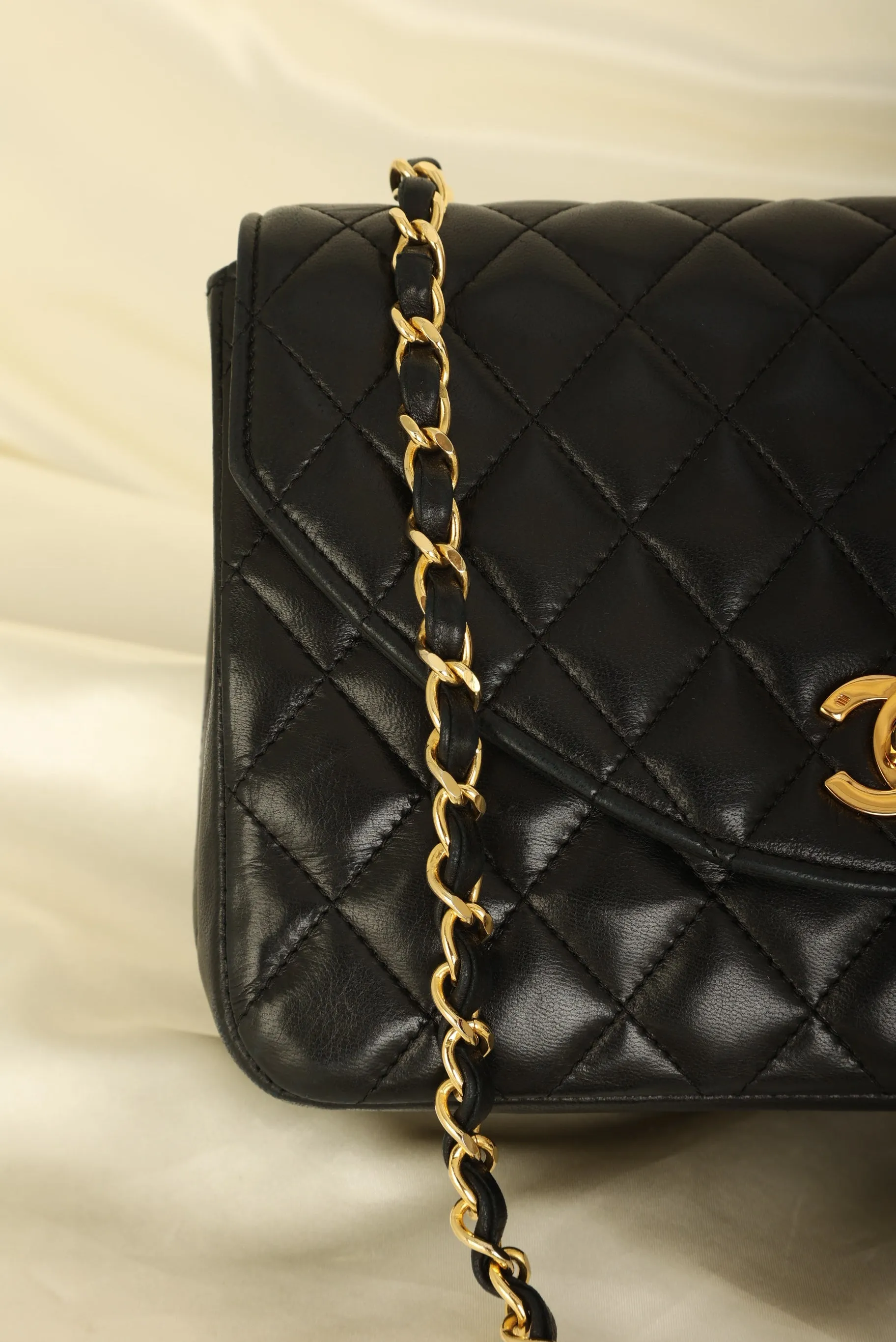 Chanel 1989 Lambskin Single Flap