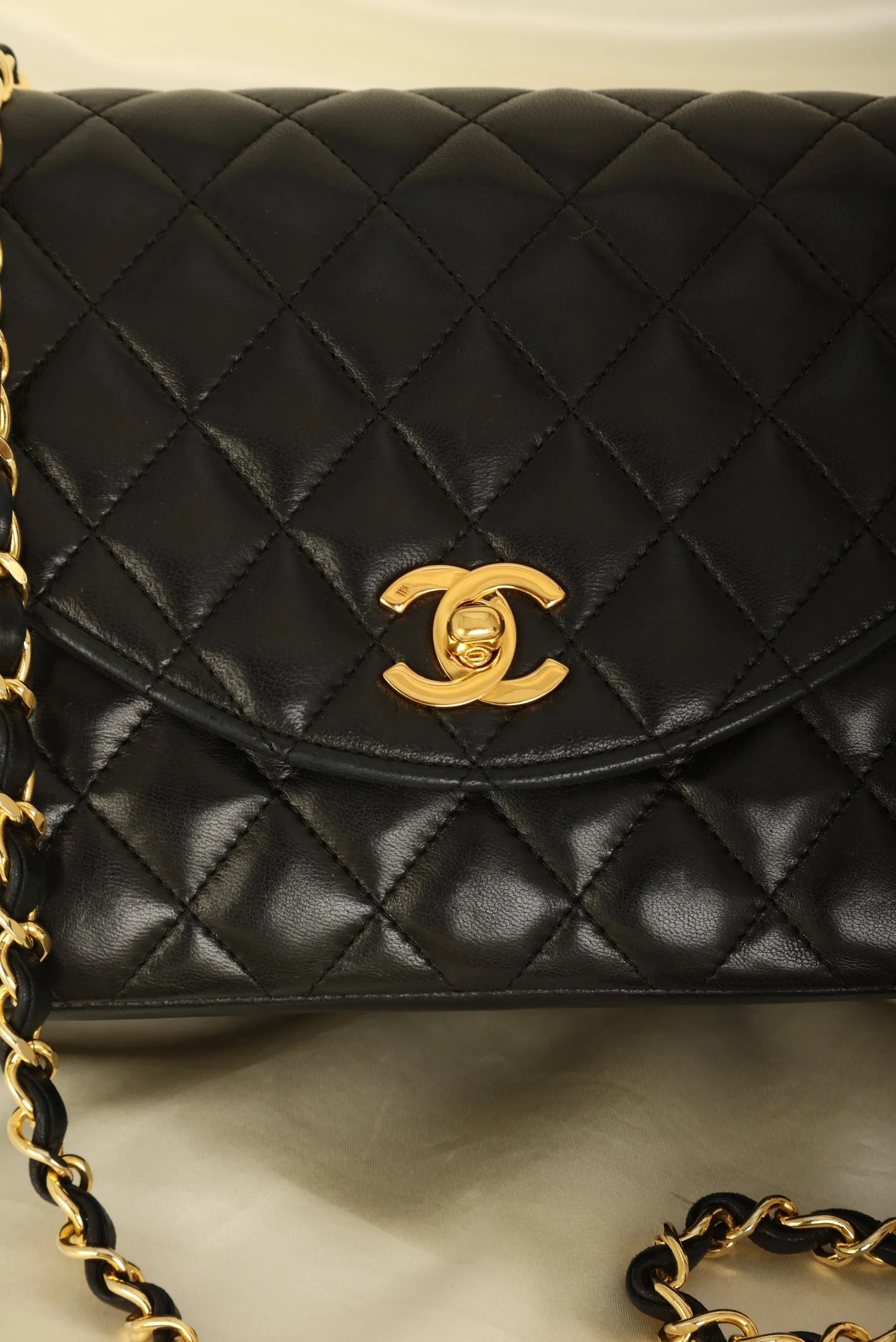 Chanel 1989 Lambskin Single Flap