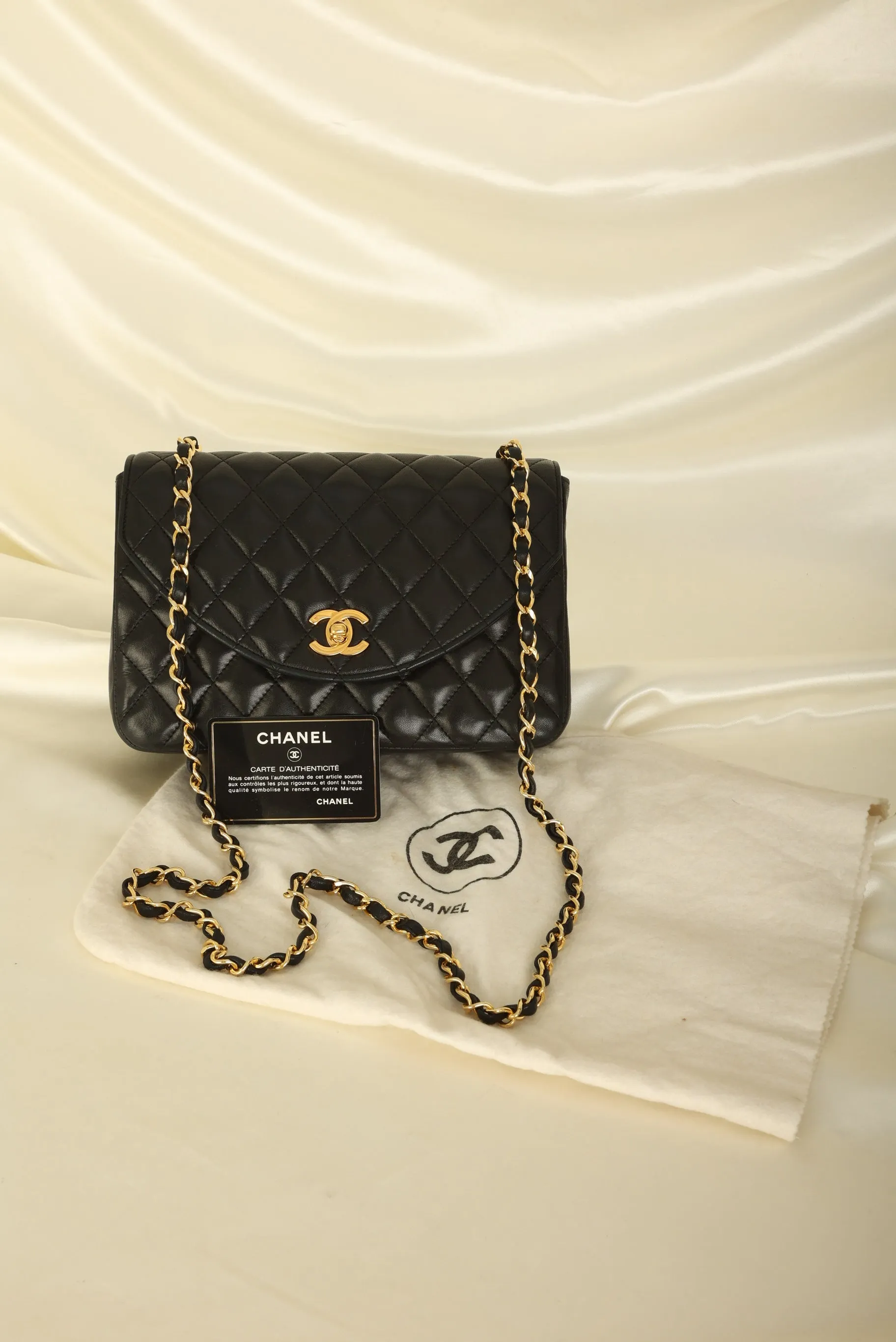 Chanel 1989 Lambskin Single Flap