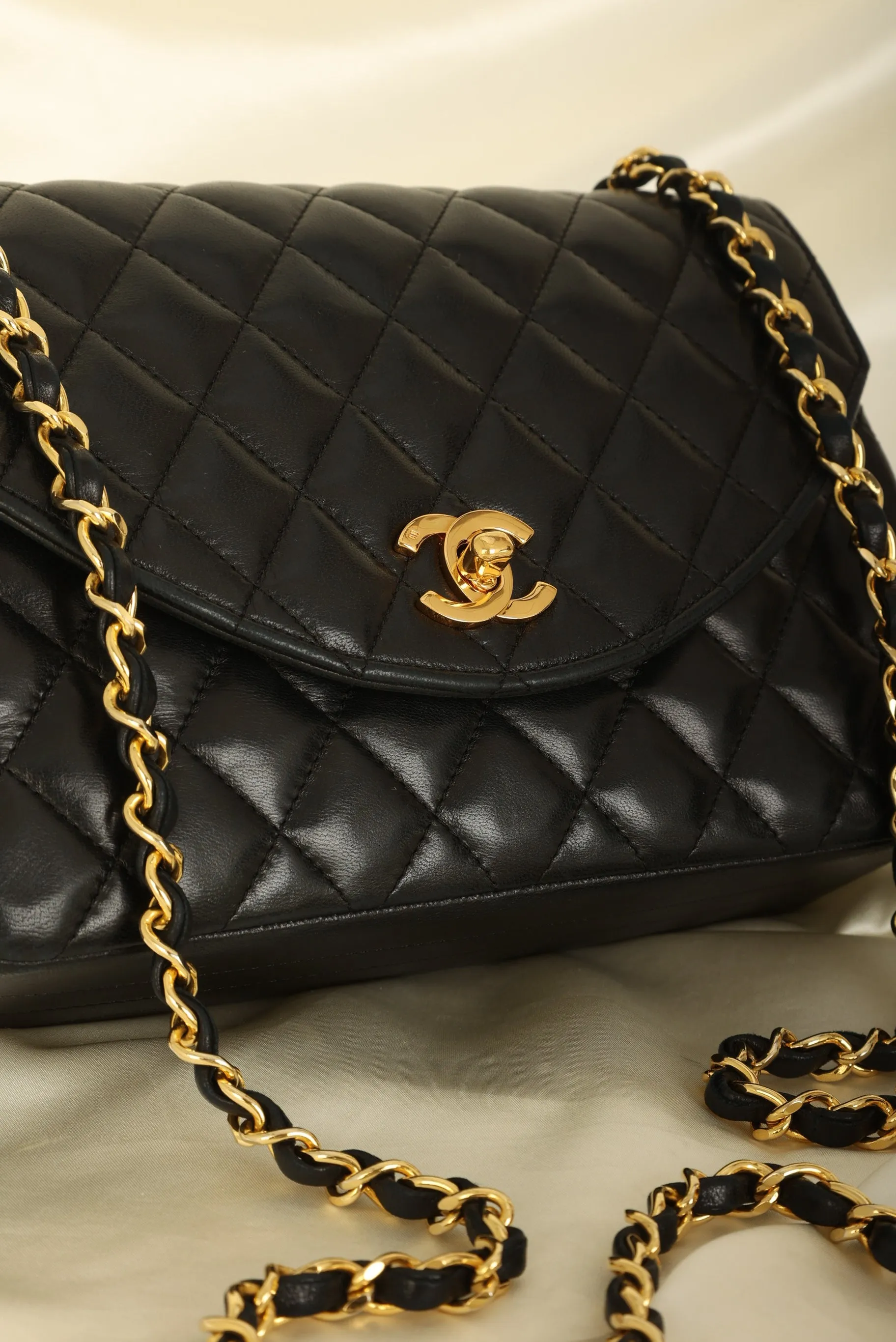 Chanel 1989 Lambskin Single Flap