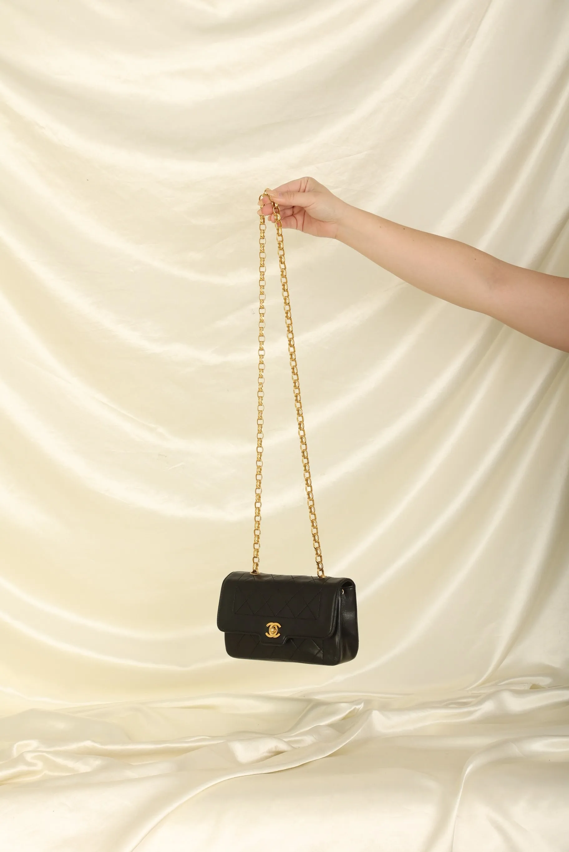 Chanel Lambskin Bijoux Chain Mini Flap Bag