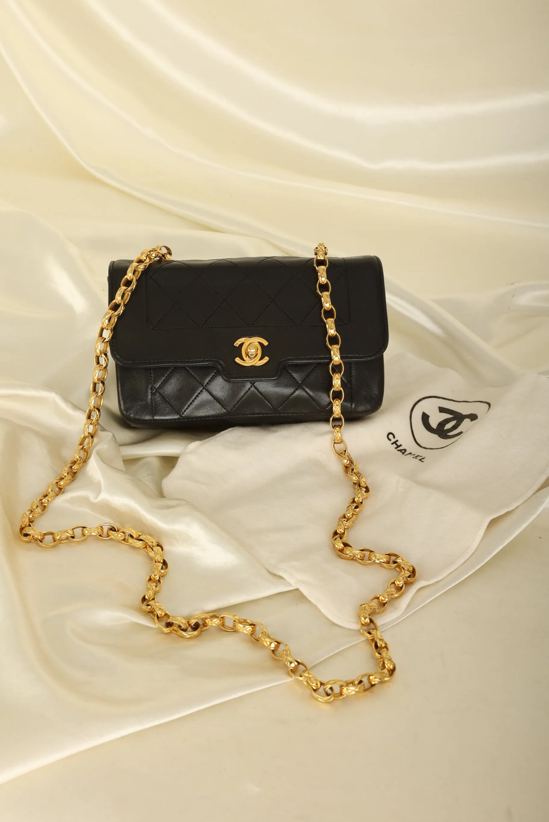 Chanel Lambskin Bijoux Chain Mini Flap Bag