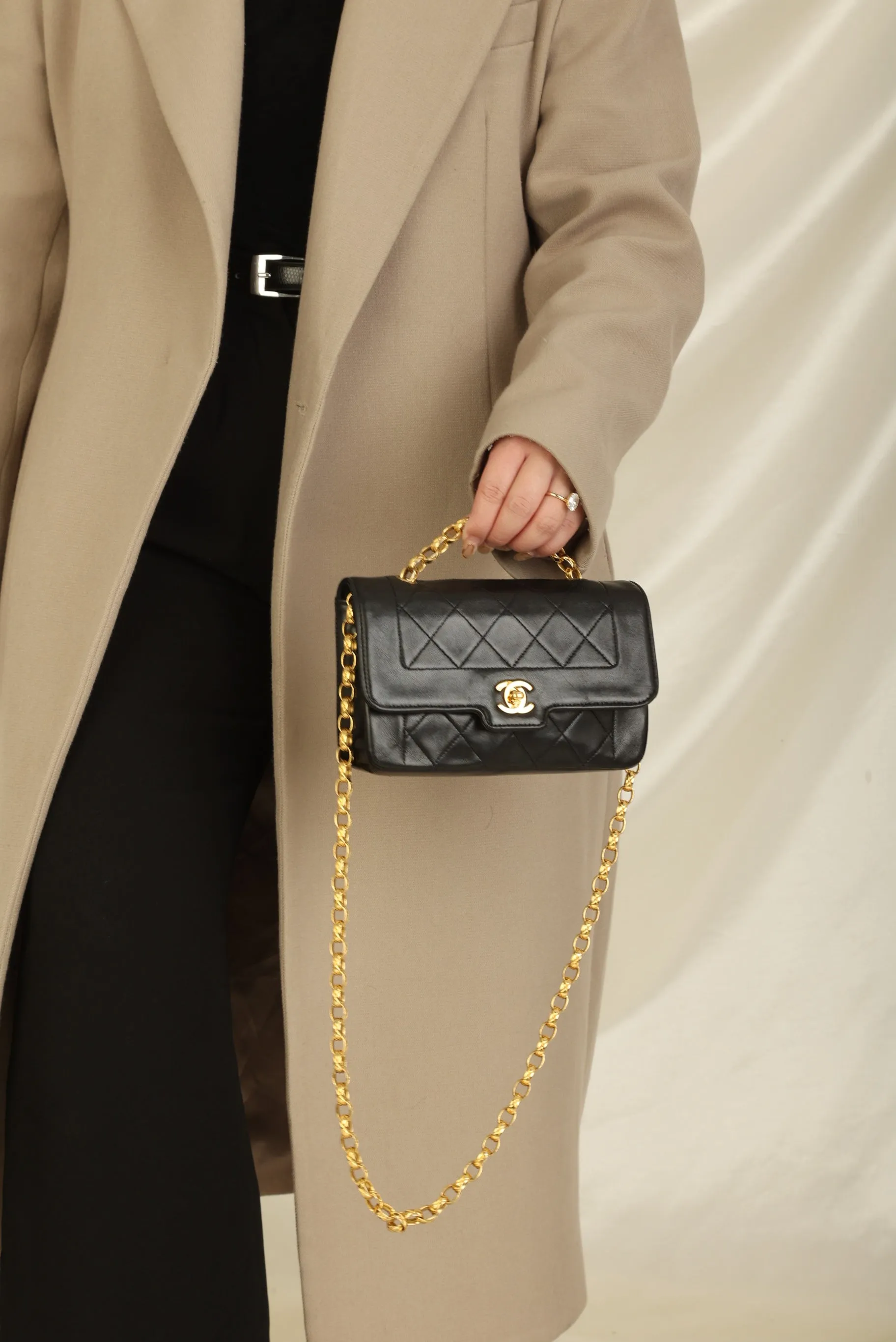 Chanel Lambskin Bijoux Chain Mini Flap Bag