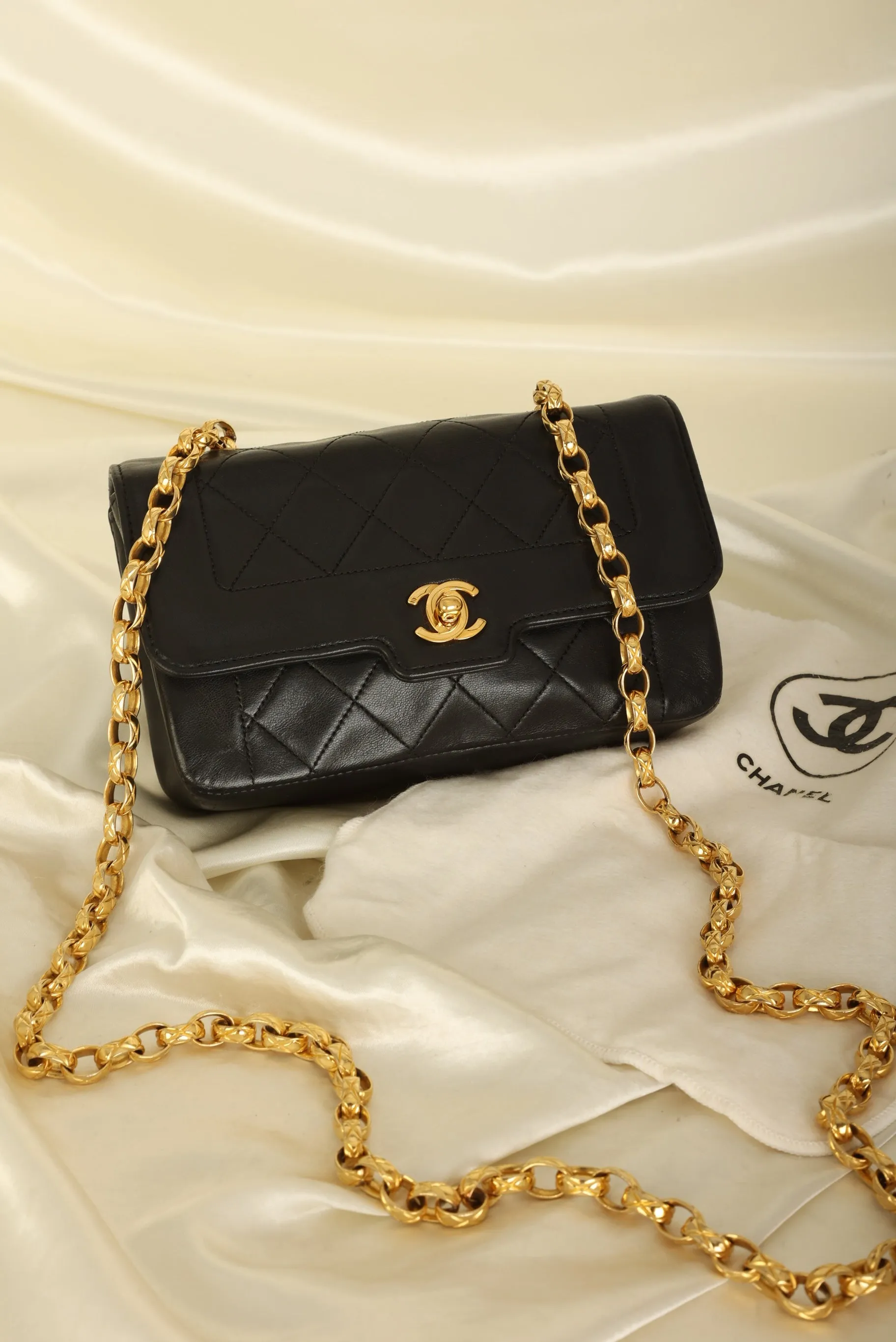 Chanel Lambskin Bijoux Chain Mini Flap Bag