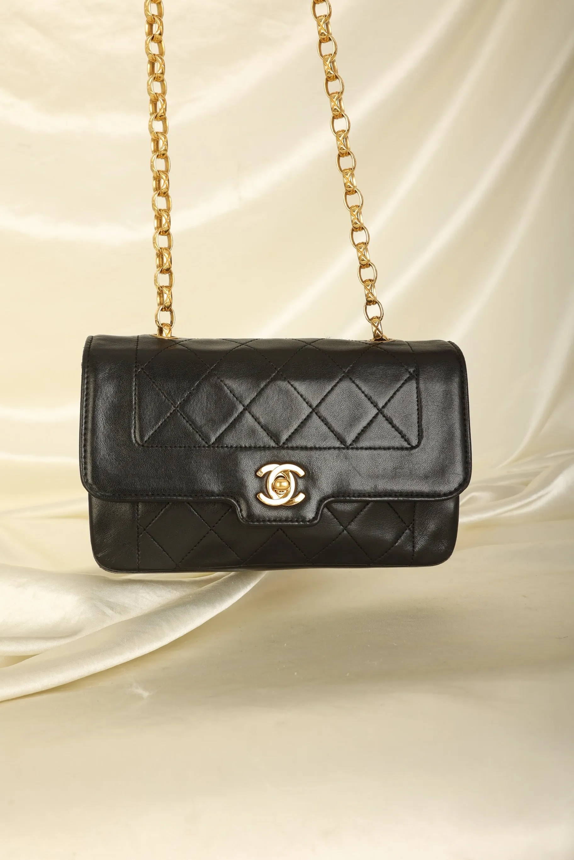 Chanel Lambskin Bijoux Chain Mini Flap Bag