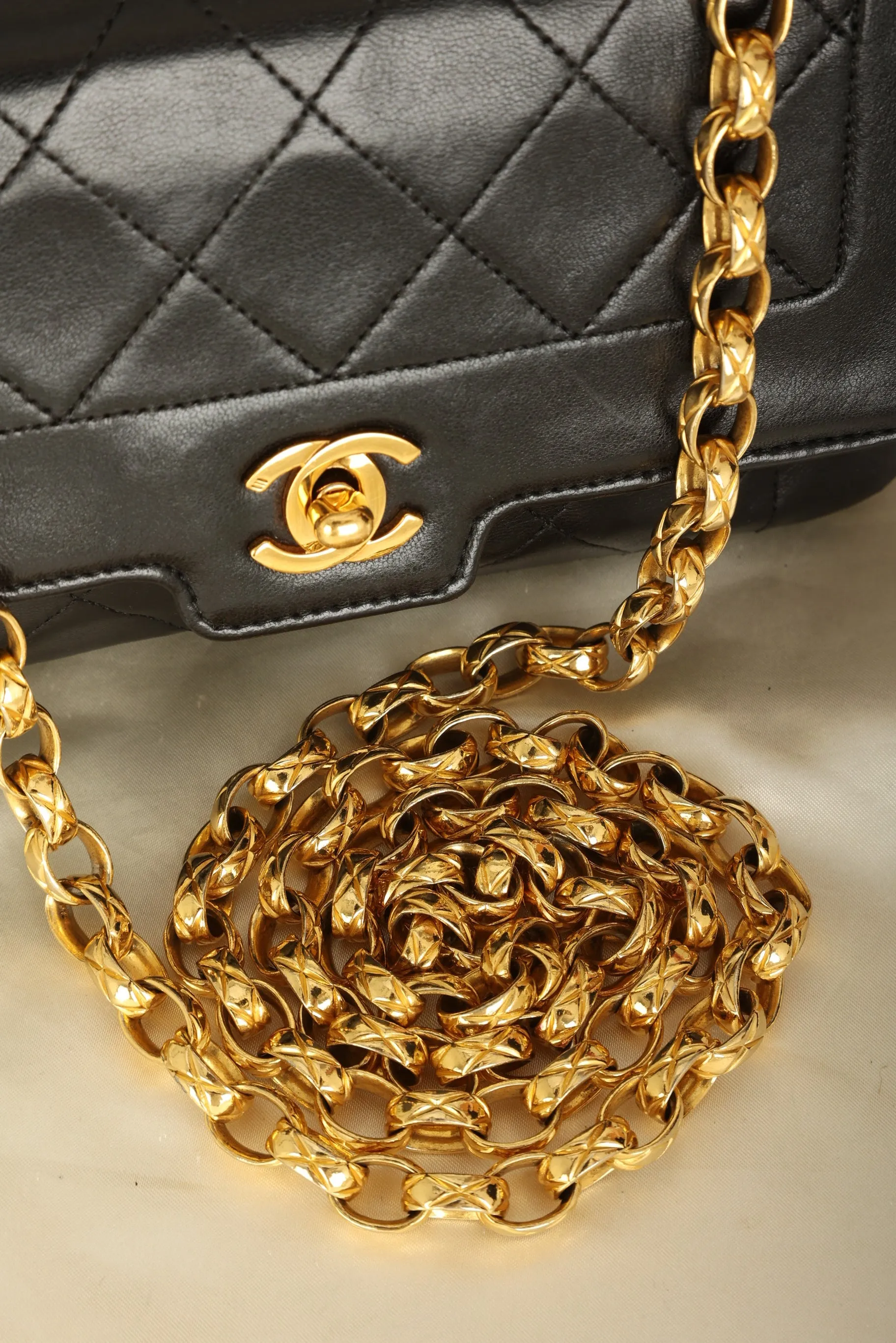 Chanel Lambskin Bijoux Chain Mini Flap Bag