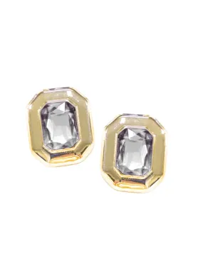 Clear Jeweled Studs