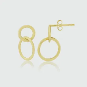 Kelso Yellow Gold Vermeil Earrings