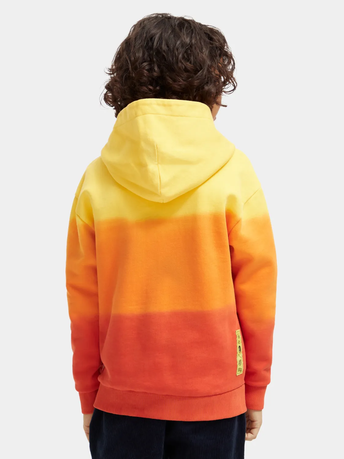 Kids - Relaxed-fit dip-dyed hoodie