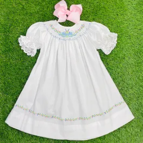 Lille Smocked heirloom dress