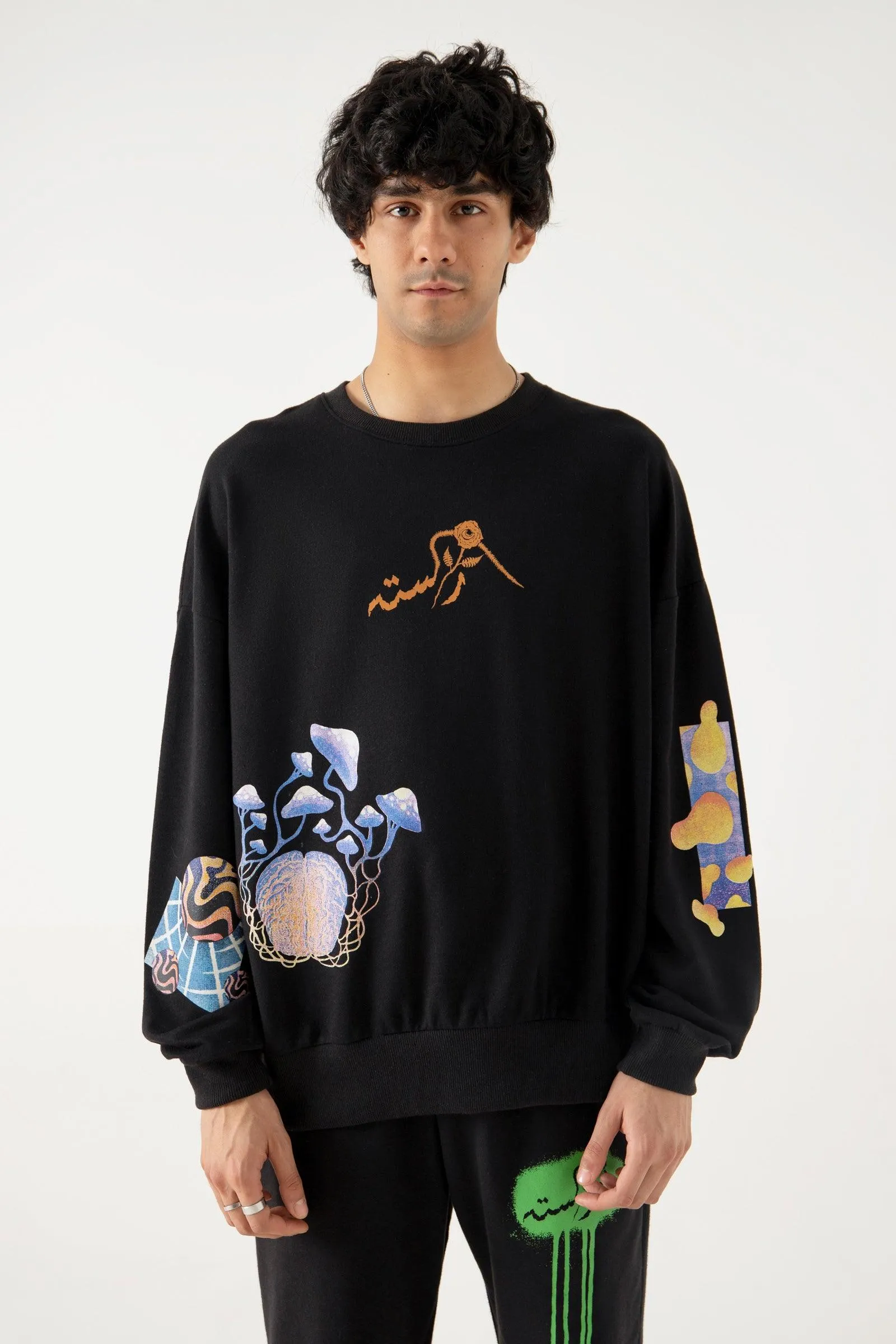 "INTO THE ABYSS" LONG-SLEEVE T SHIRT