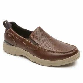 Rockport Men CITY EDGE SLIP ON BOSTON/TAN LEATHER