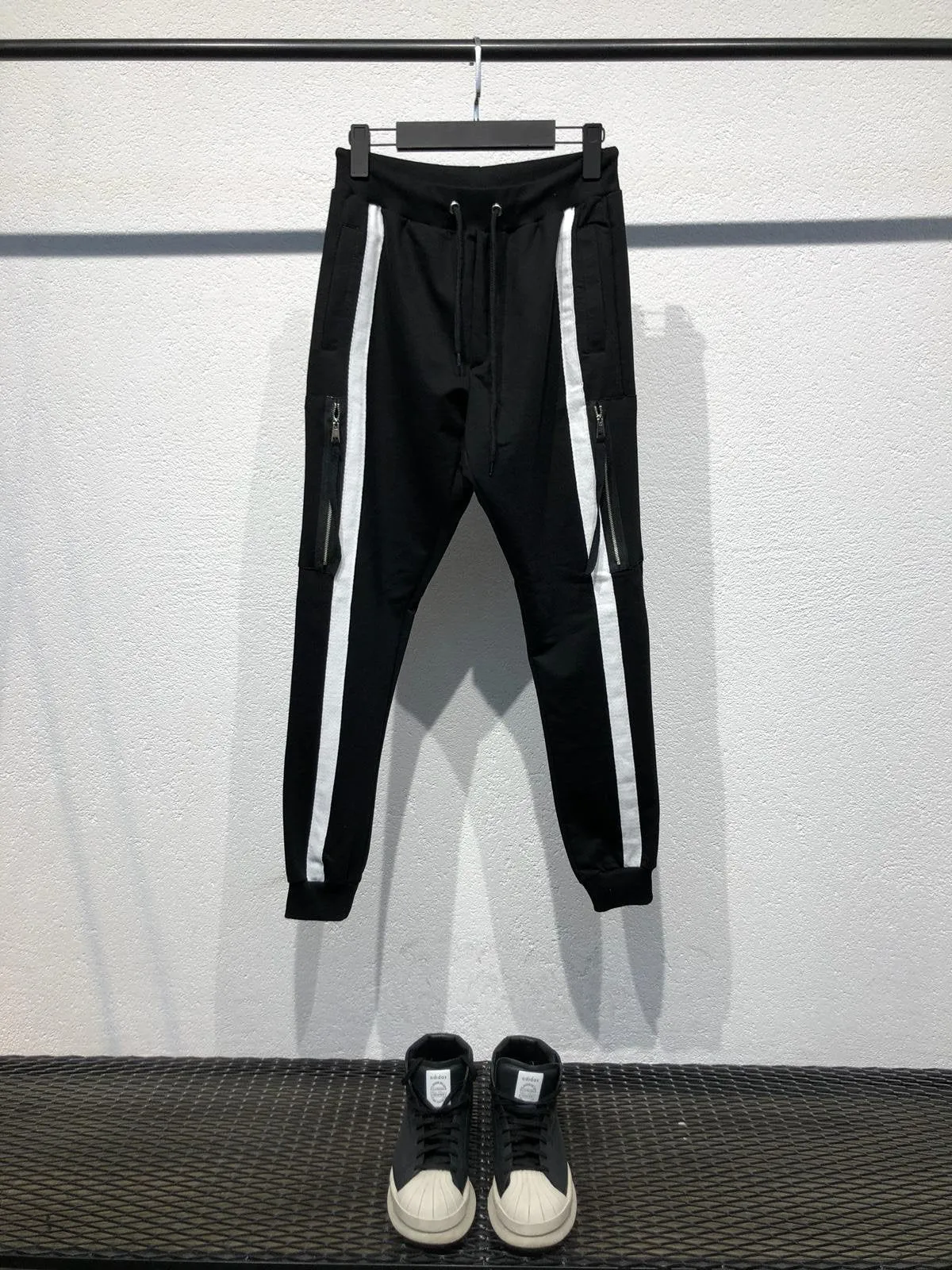 Sneakerjeans - Black Striped Jogger Pant B303 Joggers