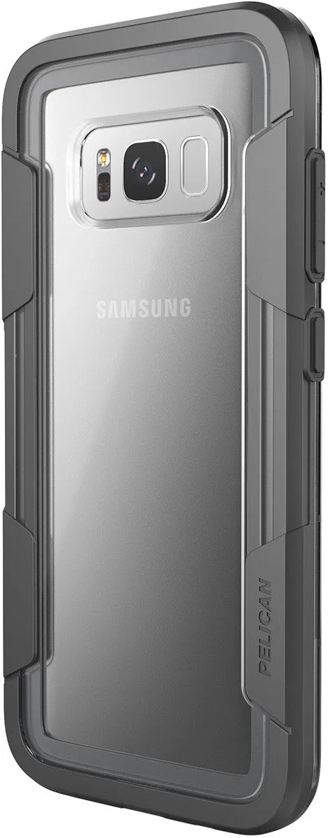 Voyager Case for Galaxy S8  (PLUS SIZE) - Clear Gray