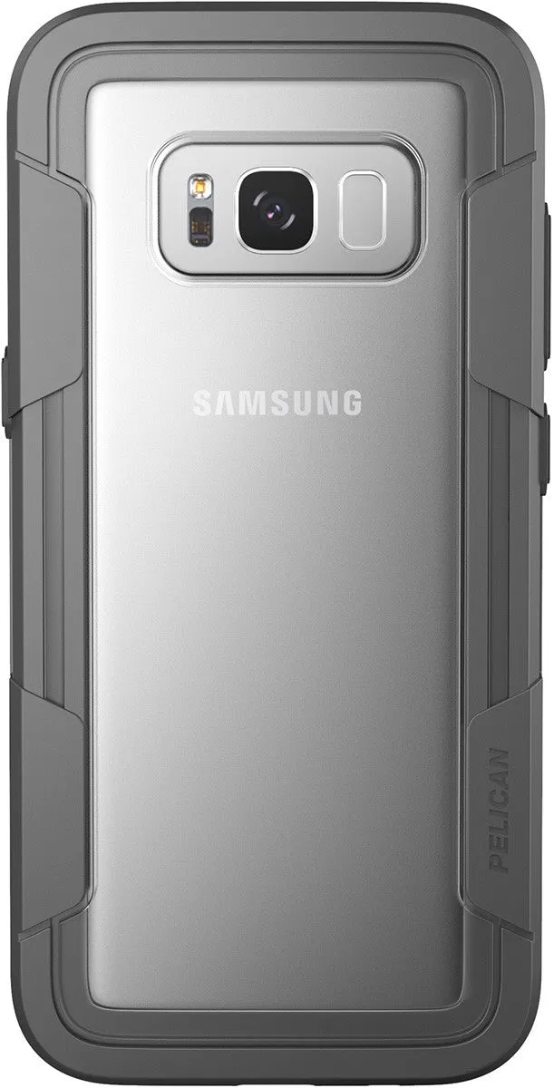 Voyager Case for Galaxy S8  (PLUS SIZE) - Clear Gray